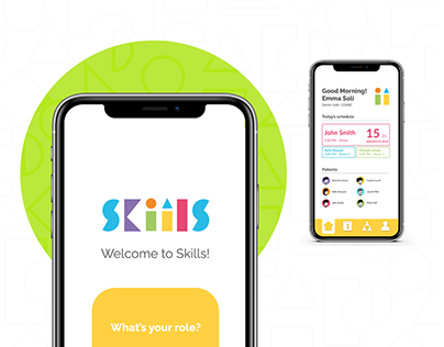Skiils Mobile App - Healthcare UX