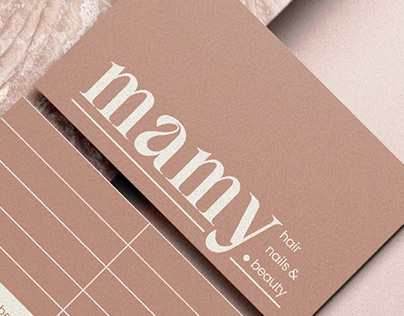 Mamy Nails & Beauty - Logo e Brand restyling
