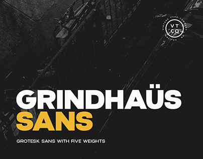 Grindhaus Sans Grotesque Font Family