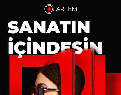 Artem Art Gallery Corporate ID Design