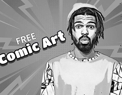Free Comic Art Photo Effect for Photoshop