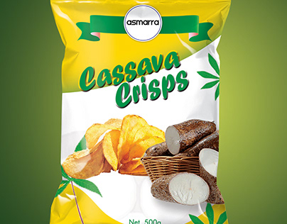 Asmarra Crisps Packaging Designs