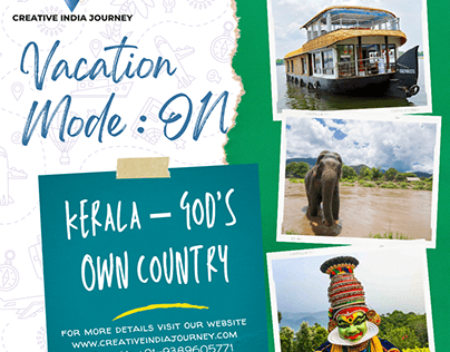 Kerala Tour Packages @creativeindiajourney