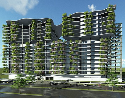 HIGHRISE- Green Apartment Building