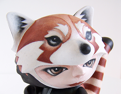 Munnyworld Customs: Red Panda