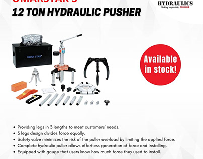 12ton Hydraulic Pusher