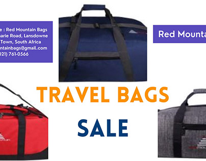 Travel Bags For Sale South Africa