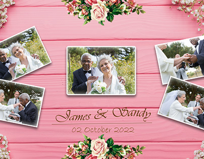 Wedding Photo Booth template