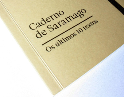 Graphic Design | Caderno de Saramago