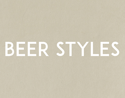 Beer Styles - Digital Illustration