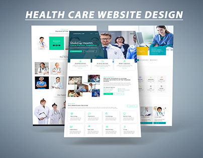 Health Care Wordpress Website Design with elementor pro