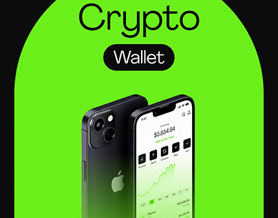 Crypto Wallet mobile app design