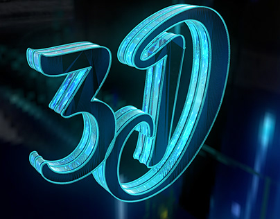3D text & logo animation
