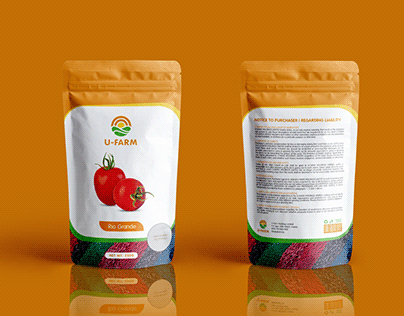 U-Farm Seeds Packaging Design