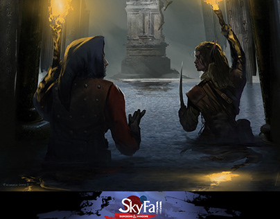Skyfall RPG Illustrations