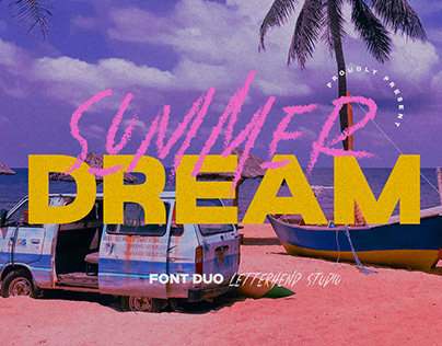 Summer Dream Font Duo