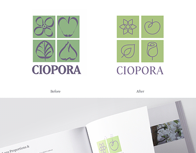 CIOPORA Logo Refresh & Style Guide Development