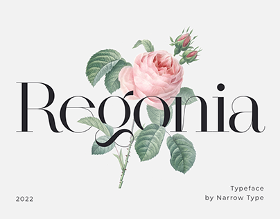 Regonia Typeface