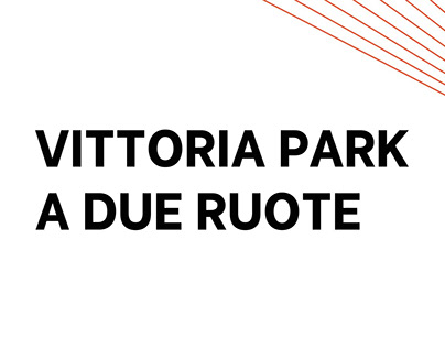 Vittoria Park a due ruote