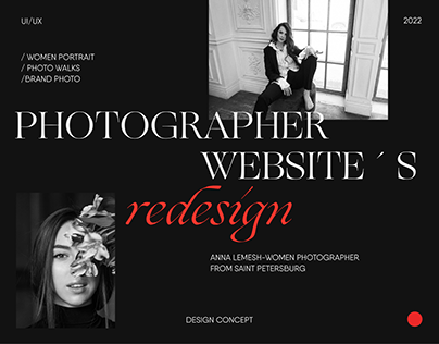 Сайт для фотографа | Website for photographer