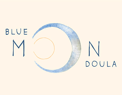 Blue Moon Doula branding
