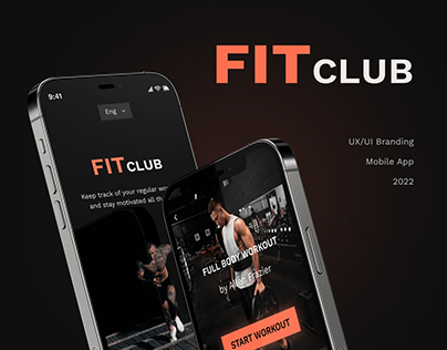 Fitness App | UI/UX Concept design