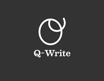 Q-Write - Logo | Logofolio | Brending identity