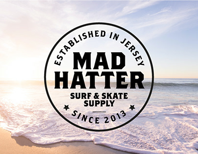 Madhatter Surf & Skate Shop - Logo Lockups