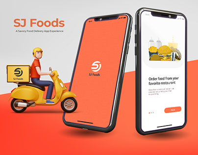 Project thumbnail - Food Delivery App - UI Design