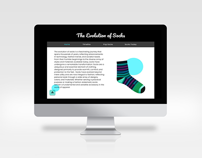 The Evolution of Socks (Web Design)