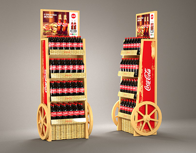 Coca Cola display posm
