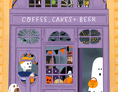 Coffee Shop Illustrations