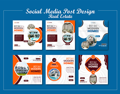 Real Estate Social Media Post Design