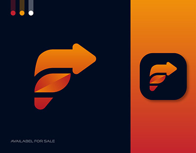 Letter F Finance - Logo Design