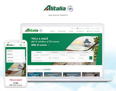 Alitalia New Digital Identity