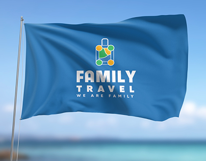 Family Travel Logo and Brand Identity