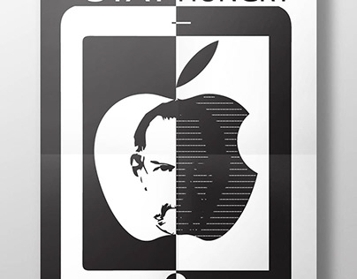 Poster designed for a apple mobile showroom