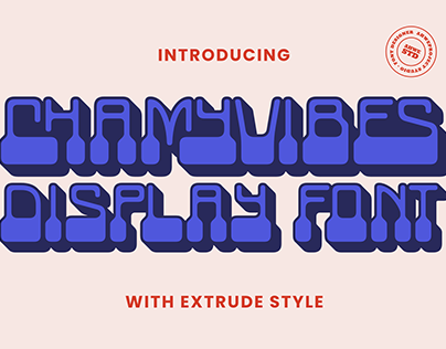 Chamyvibes - Unique Display Font