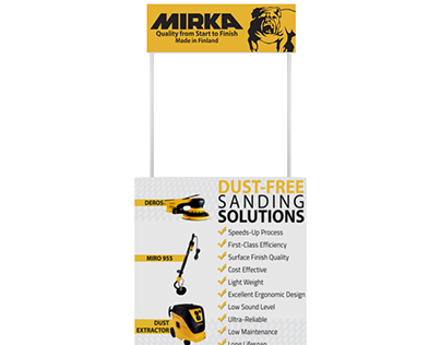 2017 COLLAPSIBLE BOOTH MIRKA (ABRA & GOLD)