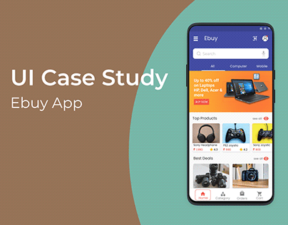 UI case study for Ebuy App
