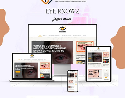 EyeKnowz | Blogging Website | TOSS