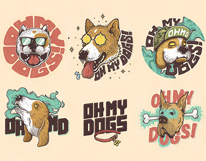 OH MY DOGS • Band Graphics