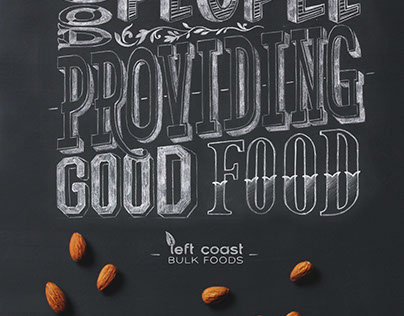Organic Almond Package Design + Lettering