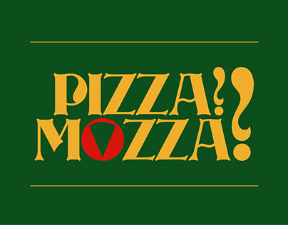 Pizza! Mozza! | Brand identity