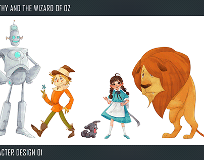 2020 Illust Dorothy and the Wizard of Oz