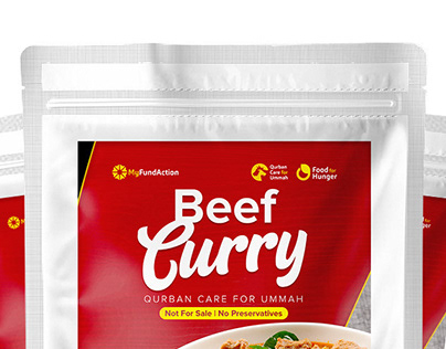Packaging Beef Curry