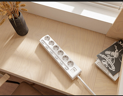 product details page of power strip
