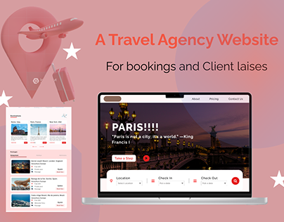 A Travel and Tour website Design