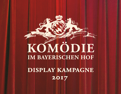 Komödie im Bayerischen Hof – Display Kampagne