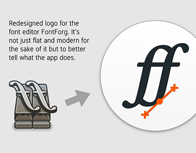 FontForge design update